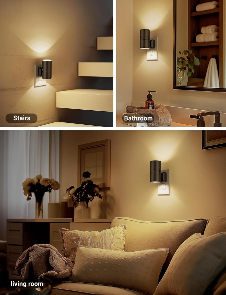 Night light - Dimmable LED bulb - Adjustable brightness - Ideal for bedrooms and corridors