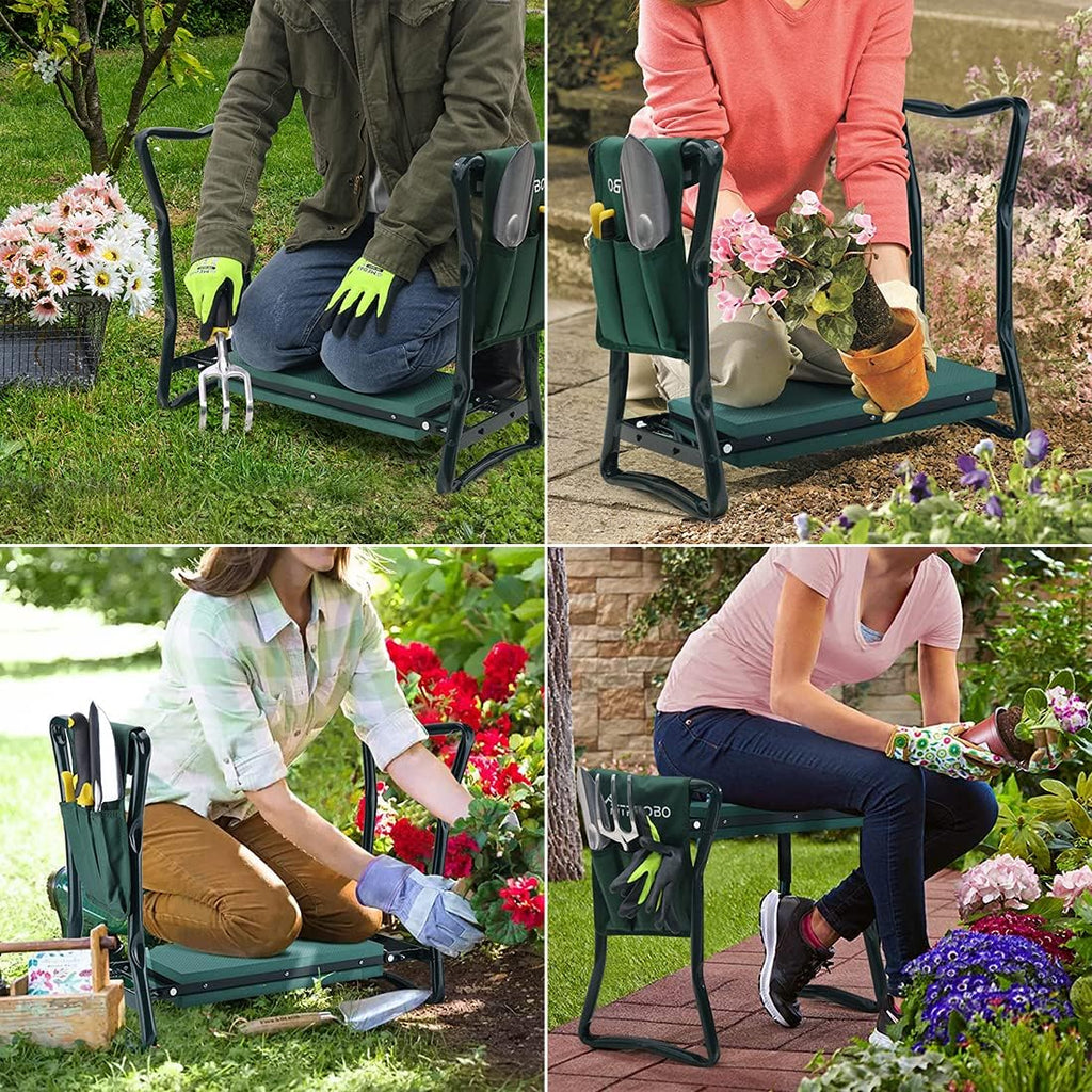 Practical solution for comfortable gardening without pain