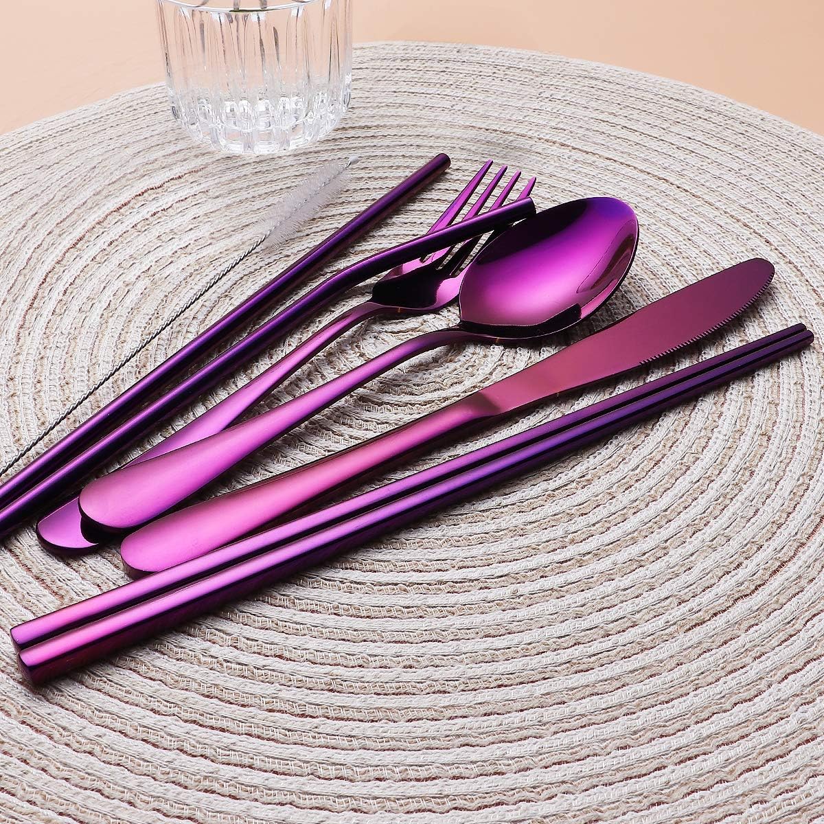 Cutlery Set GoCutlery | 4-piece for on the go | Stainless Steel & BPA-free | With Transport Case