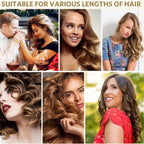Curling Iron | Dual Barrel Hair Styler for Home Use