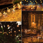 Moroccan waterproof solar fairy lights, l 12 meters, 100 LED bulbs, l 8