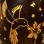 Solar Hummingbird Hollow Lantern Light