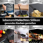 KitchenPro - Silicone Kitchen Utensil Set