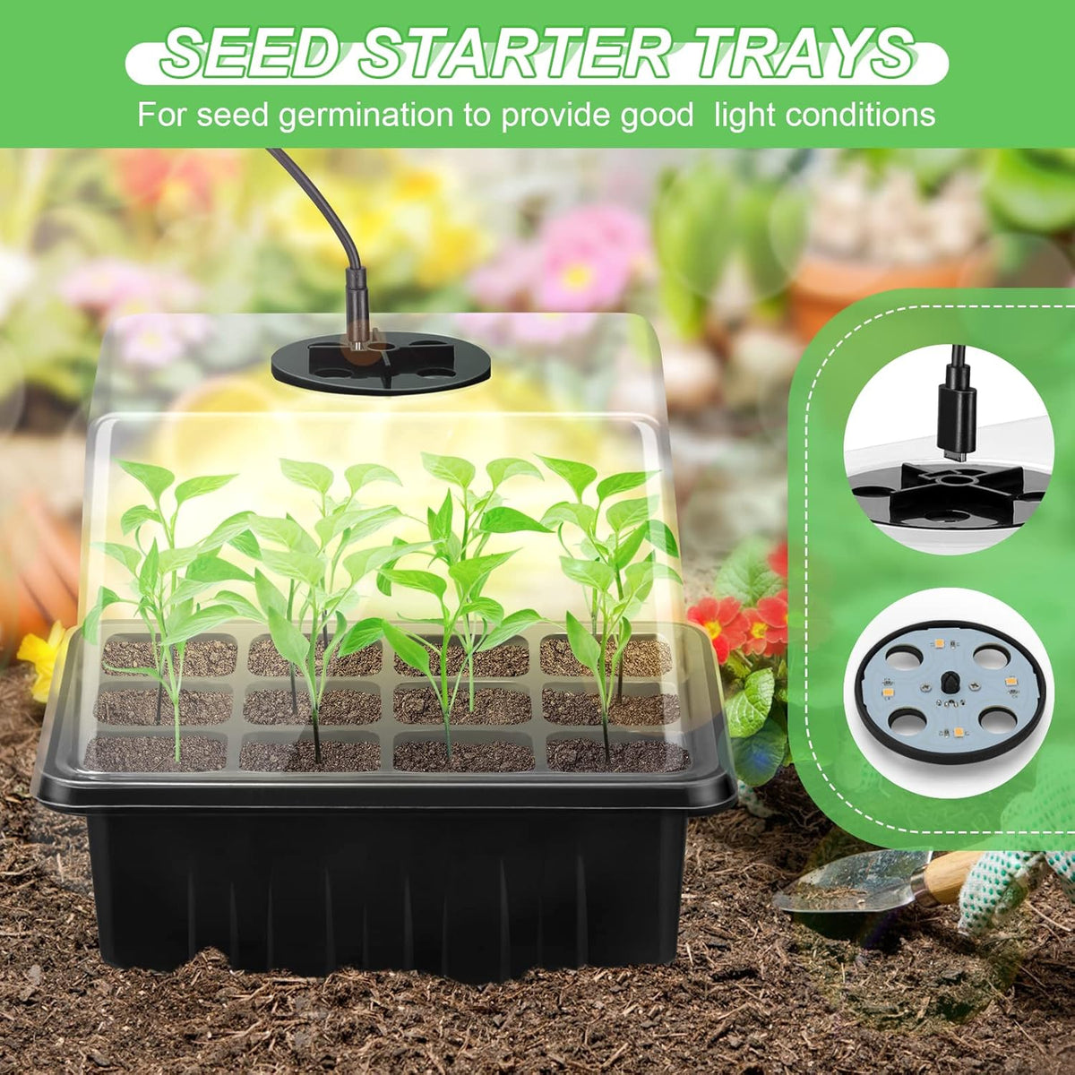 Grow kit with light – Complete set for successful plant cultivation