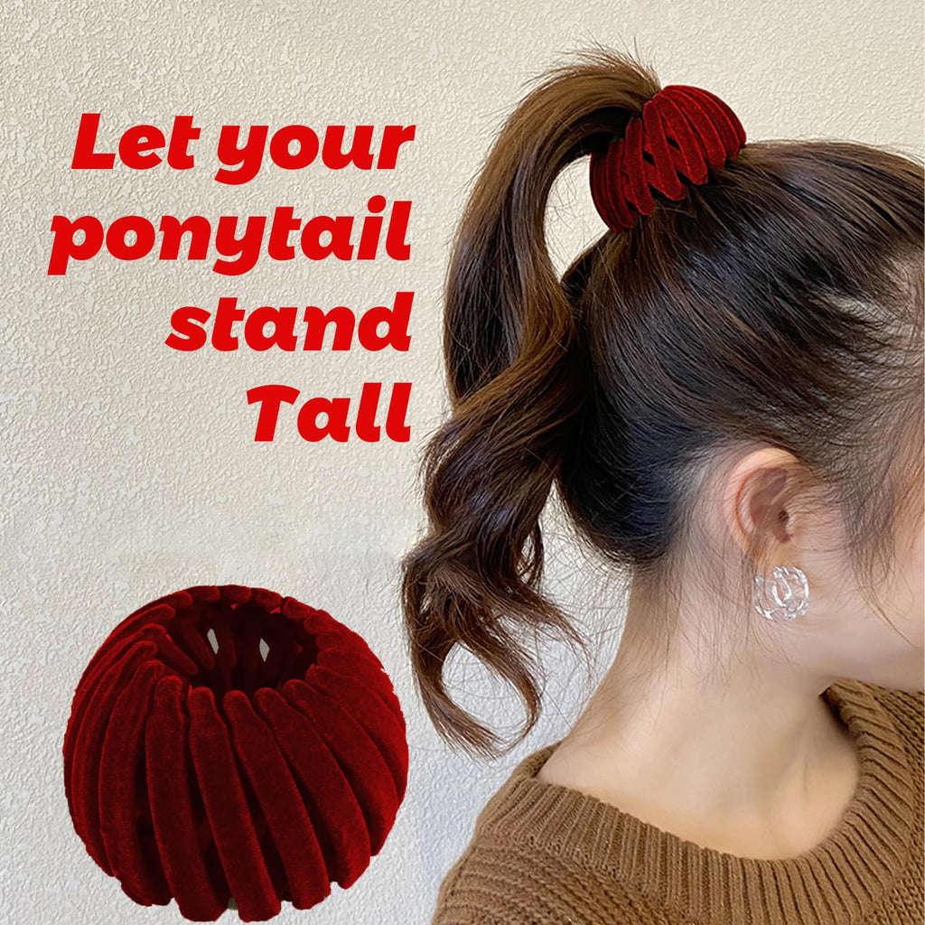 Stylish Bird's Nest Hair Clips – 3-Piece Set