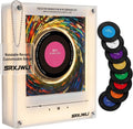 Magnetic Jukebox Fridge Music Magnet Player Record for Refrigerator Magnets Mini Vinyl Box