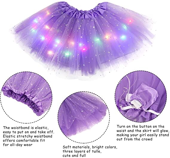 Magical and Glowing LED Tutu Skirt