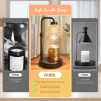 Candle Warmer Lamp with Timer