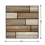 3D Self-adhesive Wall Tiles — Transforms your rooms in an instant into stylish highlights that will impress everyone!