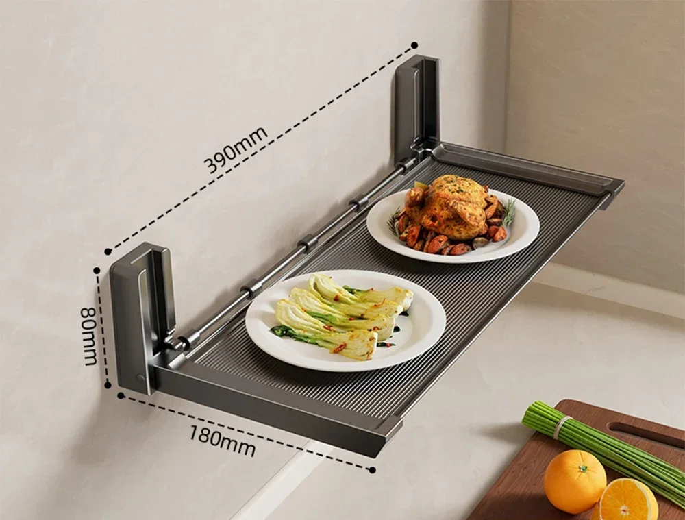 FlexiRack – Collapsible Spice Rack with Hooks