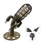 VINTAGE STEAMPUNK ROCKLAMP