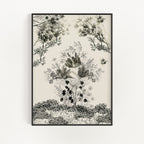 Japanese Garden Scene Wall Art