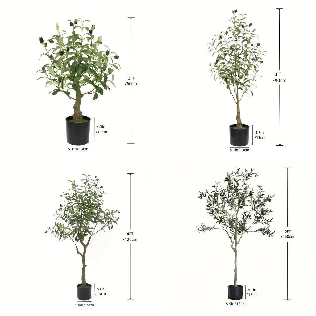 OlivaLeaf - Lifelike Olive Tree Decoration