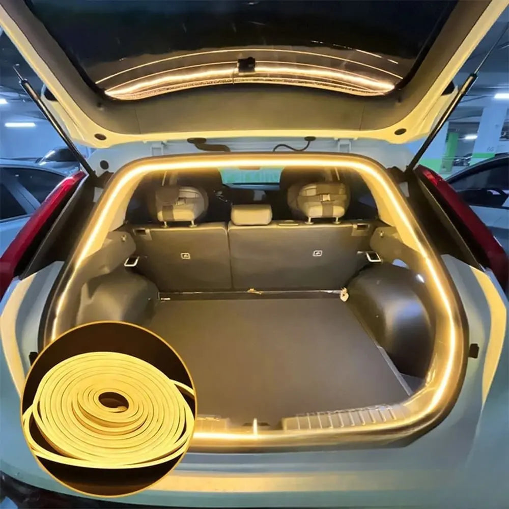 LED light strip for the trunk – flexible, waterproof interior lighting