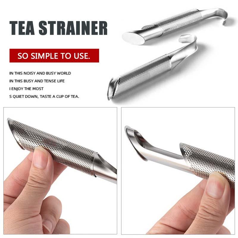 Stainless steel tea strainer
