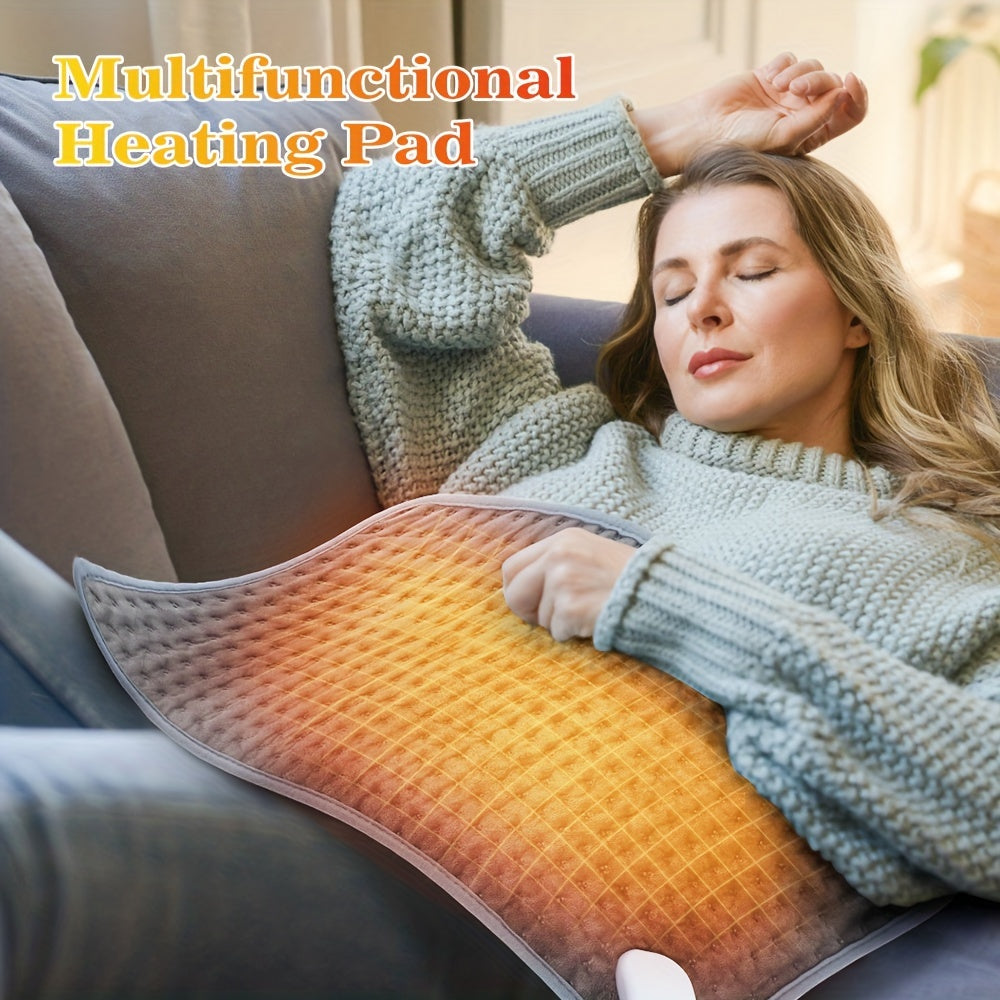 Electric Blanket Flannel Heated Timer Safety Throw