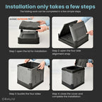 Portable Folding Toilet – Ideal for Camping, Festivals & Travel