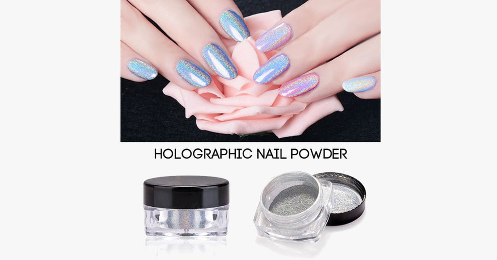 Holographic Unicorn Nail Powder