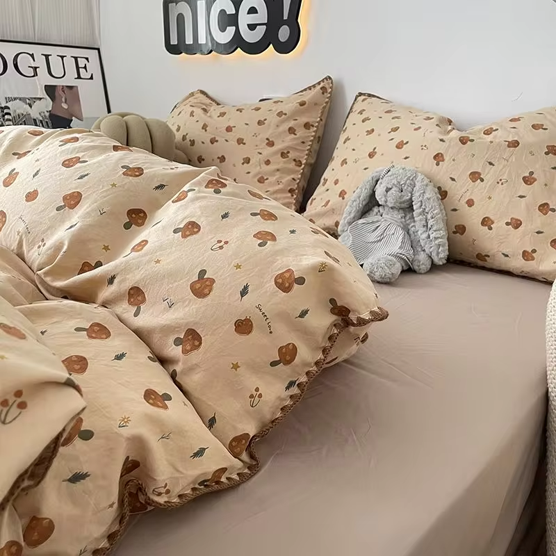 Mushroom Bed Linen Set