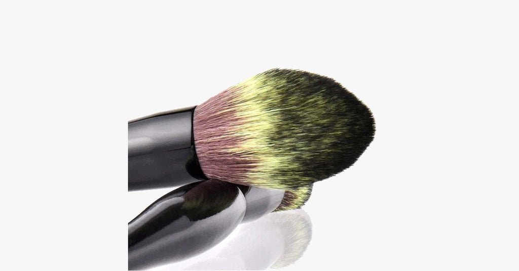 Midnight Rainbow Makeup Brush Set of 22 - Add a splash of color to your vanity