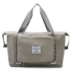 Dry and wet divider double-layer travel bag