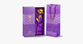 24K gold-plated real rose with gift box