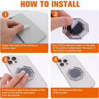 FlexiRing 360° Magnetic Phone Grip & Stand