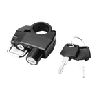 Multifuntional motorcycle helmet security lock