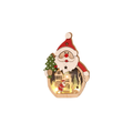 LED Christmas Wooden Ornaments Lighting