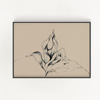 Floral Body Wall Art