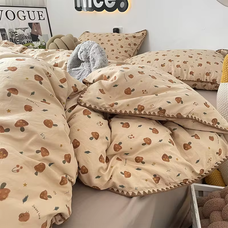 Mushroom Bed Linen Set