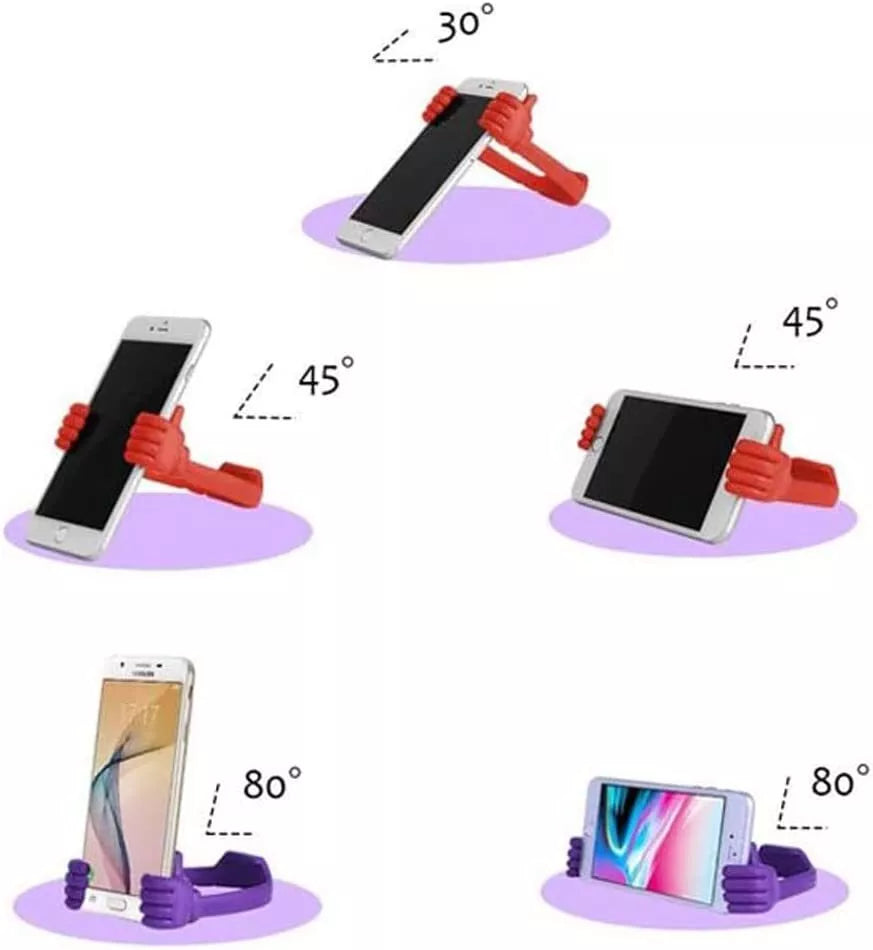 Thumbs Up Lazy Phone Stand Fun & Functional Hands-Free Holder