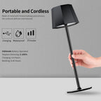 DuoGlow | Battery-Powered 2-Piece Set Cordless Table Lamp