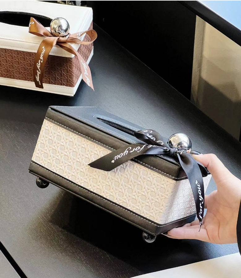 Modèra Premium Leatherite Tissue Case | Stylish and durable tissue organizer for modern spaces