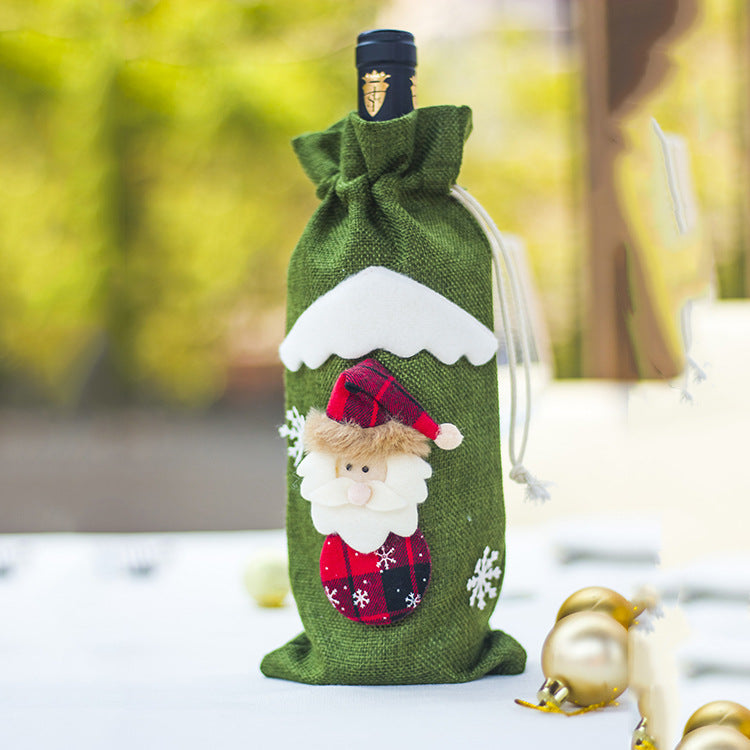 Decorations Christmas Wine Bottle Socks
