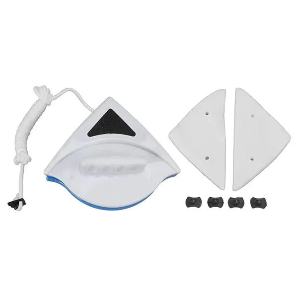 Magnetic Window Cleaner — double-sided glass cleaning device with safety lock
