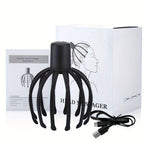 Experience relief with an electric head massage