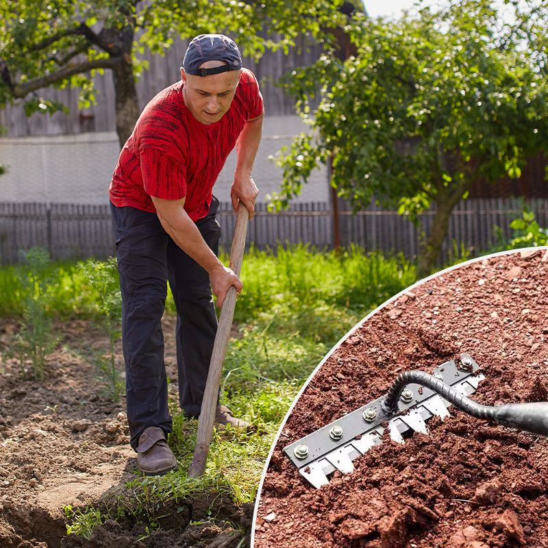 Versatile Handle Rakes For Lawn