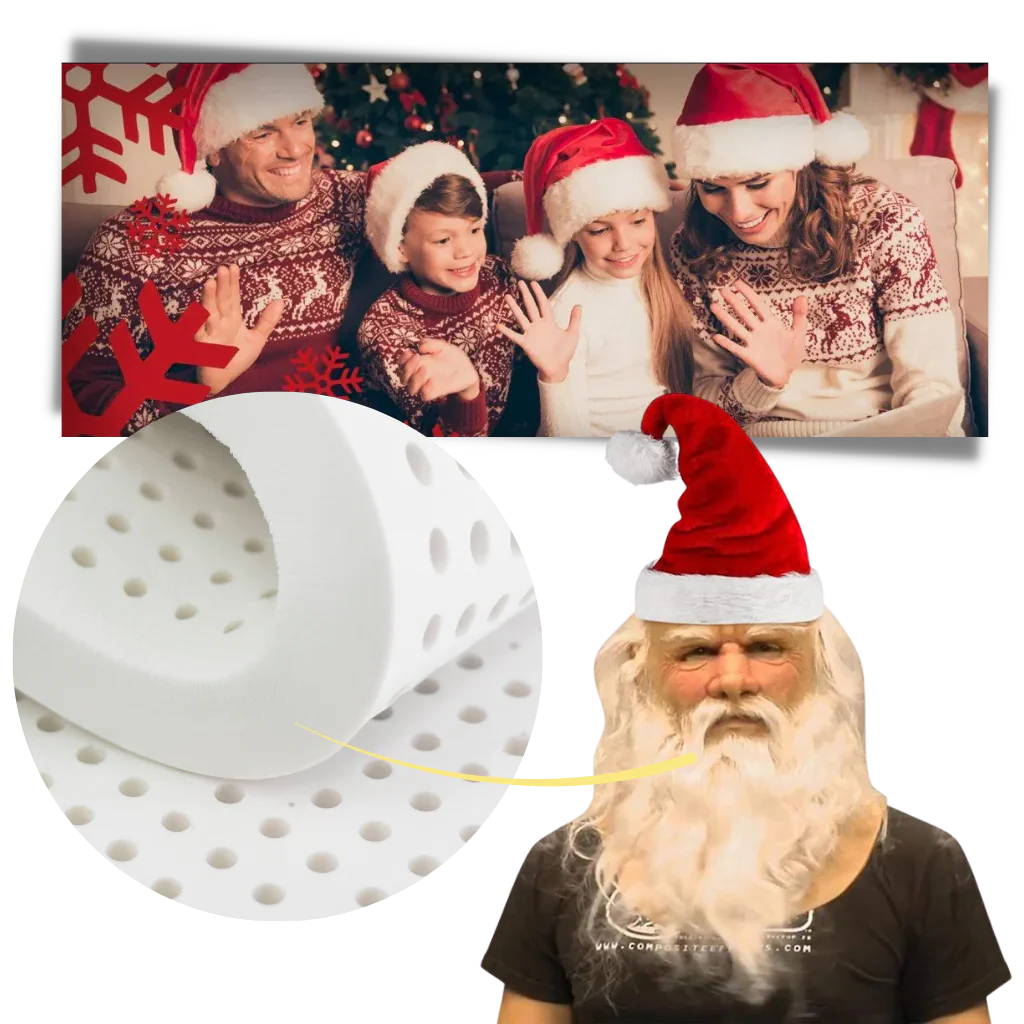 Cosplay Santa Mask