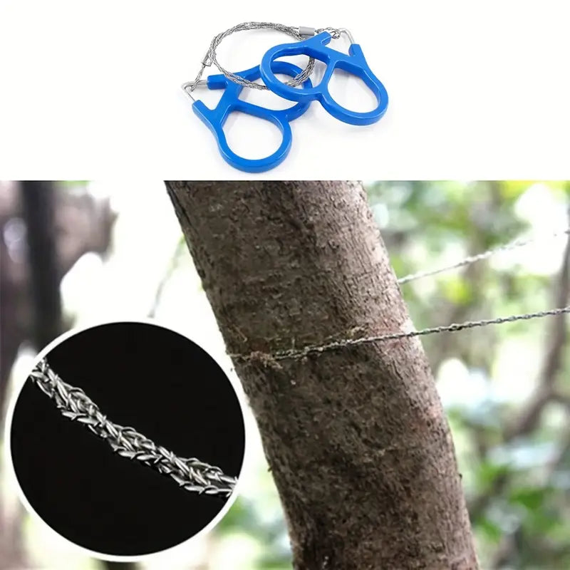 Wire saw for garden and outdoor – Compact saw for adventures and gardening