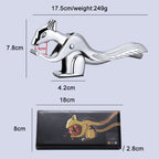 NutSquirrel – Crack hard nuts quickly without hand discomfort