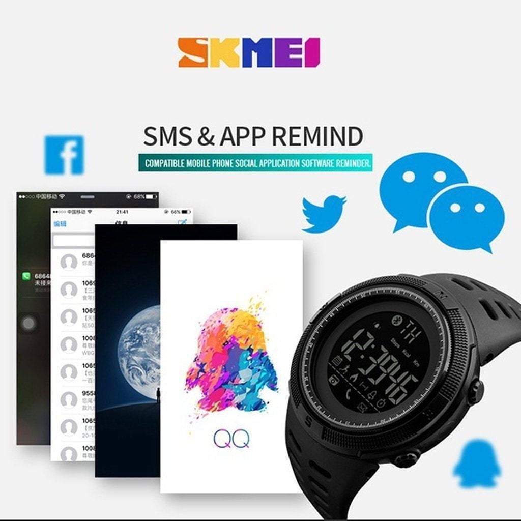 Men Smart Chrono Calories Pedometer Multi-Functions Sports Watches