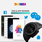Men Smart Chrono Calories Pedometer Multi-Functions Sports Watches