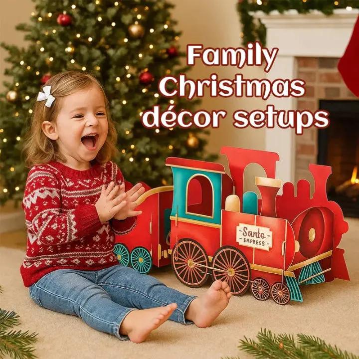 SantaExpress – Create enchanting Christmas mornings with hidden surprise storage