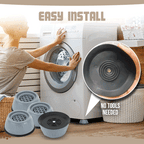 Vibration-free washing machine feet - 4 pcs