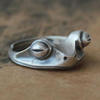Women’s Vintage Cat Ring | Adjustable Animal Knuckle Band | Zinc Alloy Fashion Jewelry for Daily & Party Wear