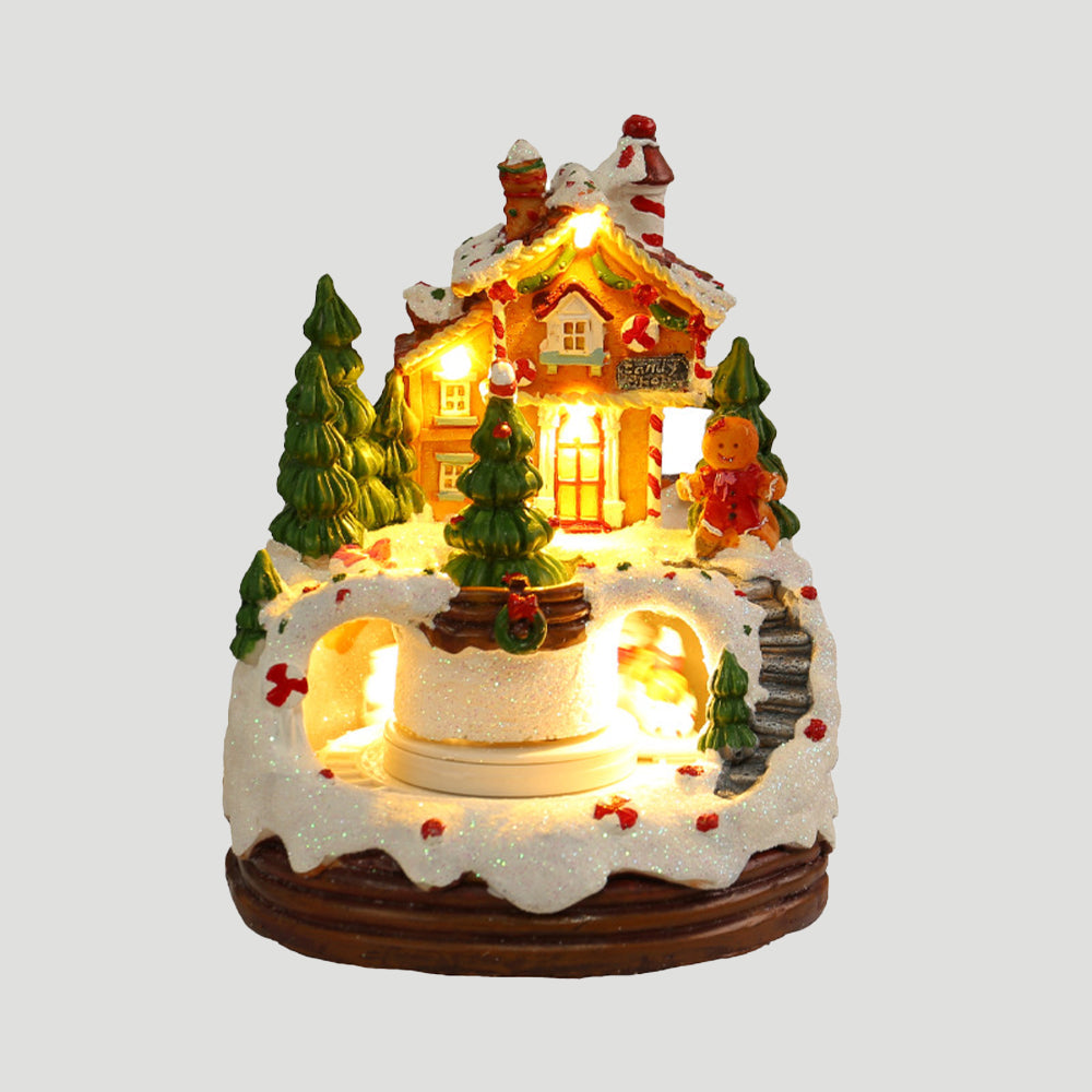 Christmas Ornament with LED Lights and Music