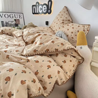 Mushroom Bed Linen Set