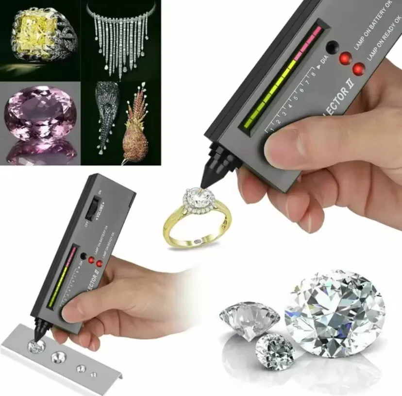 Diamond Tester - High Accuracy Jewelry Diamond Tester for Novice and Expert