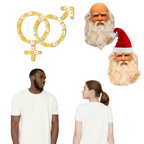 Cosplay Santa Mask